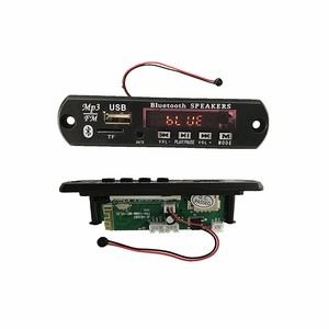 Reproductor de <span class=keywords><strong>Audio</strong></span> Mp3 Wav Wma 747D, decodificador Usb, <span class=keywords><strong>Bluetooth</strong></span>, módulo con micrófono - Product Image 1