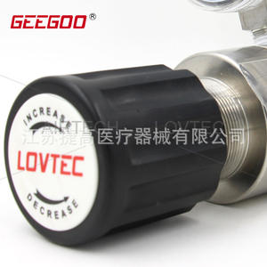 Régulateur de pression à haute pression en acier inoxydable à une seule étape fourni par le fabricant, vanne à azote à double manomètre, vannes de réduction de pression - Product Image 3