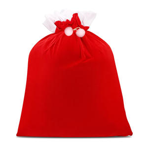 Decoraciones Navideñas, Mochila Navideña para Personas Mayores, Bolsa de Regalo de Dulces con Cordón, de Alta Gama, Gruesa y de Gran Tamaño - Product Image 5