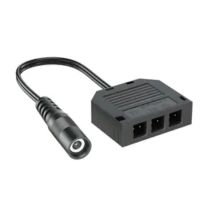 12V 7A mini AMP 3 vie connettore distributore con presa di corrente a corrente continua presa 5.5x2.1mm femmina per mobili cucina luce