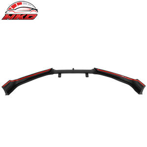 Lèvre de pare-chocs avant pour Honda Accord 2021-2022, spoiler noir mat, séparateur PP 3 pièces, pièces auto de haute qualité, kit carrosserie - Product Image 6