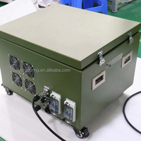 Station d'alimentation au sol 12V à 220V drone de livraison d'onduleur drone de sécurité à fibre optique avec capteur de mouvement et caméra
