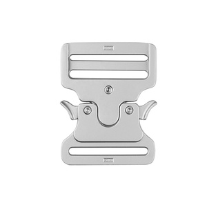 自動クイックリリースメタルシューズバックル50mm亜鉛合金タクティカルバックル - Product Image 2