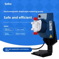 Système de pompe doseuse de contrôle du pH, contrôleur de pH, pompe de traitement de l'eau à basse pression électrique Seko AMS200