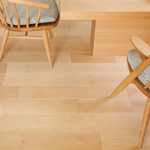 Heavy Duty Natural Maple Hardwood <b>Flooring</b> Wood Floor Panel Waterproof Scratch Resistant Solid Wood Indoor <b>Flooring</b> for Hotel - Product Image 1