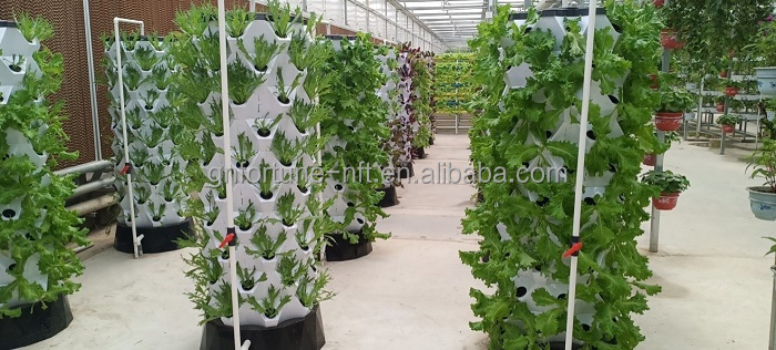 近未来農業 水耕栽培 タワー型 2タイプ 195cm 135cm 近未来農業 水