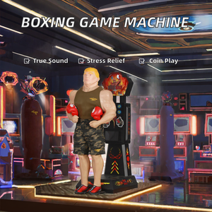 Macchina da gioco arcade sportiva a gettoni per pugilato simulato, cabina di boxe antistress per adulti - Product Image 2