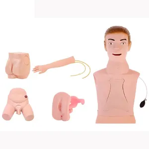 의학 과학 기본적인 간호 manikin 인간적인 PVC 가득 차있는 기능 기본적인 간호 manikin 간호 모형