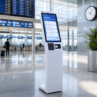 Terminal de paiement interactif capacitif à 10 points TouchWo Restaurant avec SDK pour borne de commande automatique en libre-service