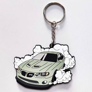 Wholesale Custom 2D Soft PVC Strap Key Chains Personalized Car Rubber Keychains for Promotional Gifts for All Types - Product Image 3