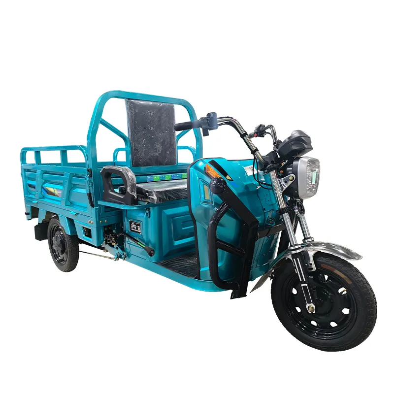 High quality 60V 1000W 1200KW 1500KW Three wheels tricycle electric Electric cargo tricycle for adult