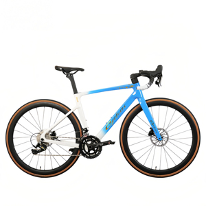 Bicicleta de Carretera WXW S600 para Adultos, Cuadro de Fibra de Carbono, Horquilla con Suspensión, 24 Velocidades, Neumáticos Gruesos 700*28C, Freno Hidráulico, Gran Agarre, Carbono - Product Image 1