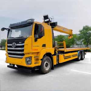 Laadbak Sleepwagen Uitgerust Met Een 8-Tons Kraan Voor Noodhulp - Product Image 5