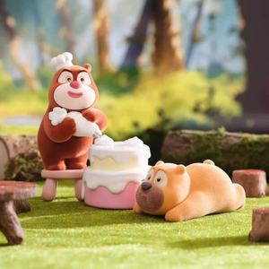 Nouveauté <span class=keywords><strong>Boonie</strong></span> <span class=keywords><strong>Bears</strong></span>, une série de figurines en PVC « Un monde avec des ours n'est pas un monde vide », boîte mystère 6 pièces, cadeau d'anniversaire pour enfants - Product Image 6