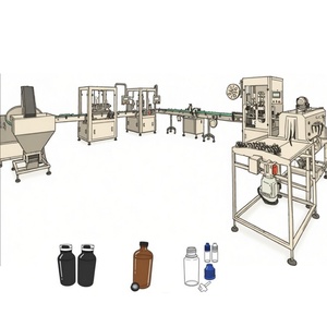 Máquina de Llenado de Botellas de Plástico, Máquina Automática de Pesaje de Líquidos, Máquina de Llenado de Agroquímicos, Línea de Llenado de Líquidos Cosméticos - Product Image 1