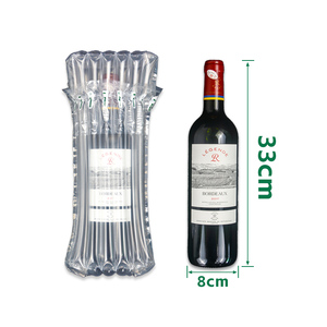 Protecteur gonflable de bouteille de vin pour le matériel d'emballage de sac de colonne d'air de coussin de bulle de voyage et d'expédition - Product Image 3
