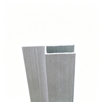 Profilé en aluminium anodisé extrudé ODM pour cadre de caisson lumineux, traitement personnalisé pour cadre de caisson lumineux en tissu souple