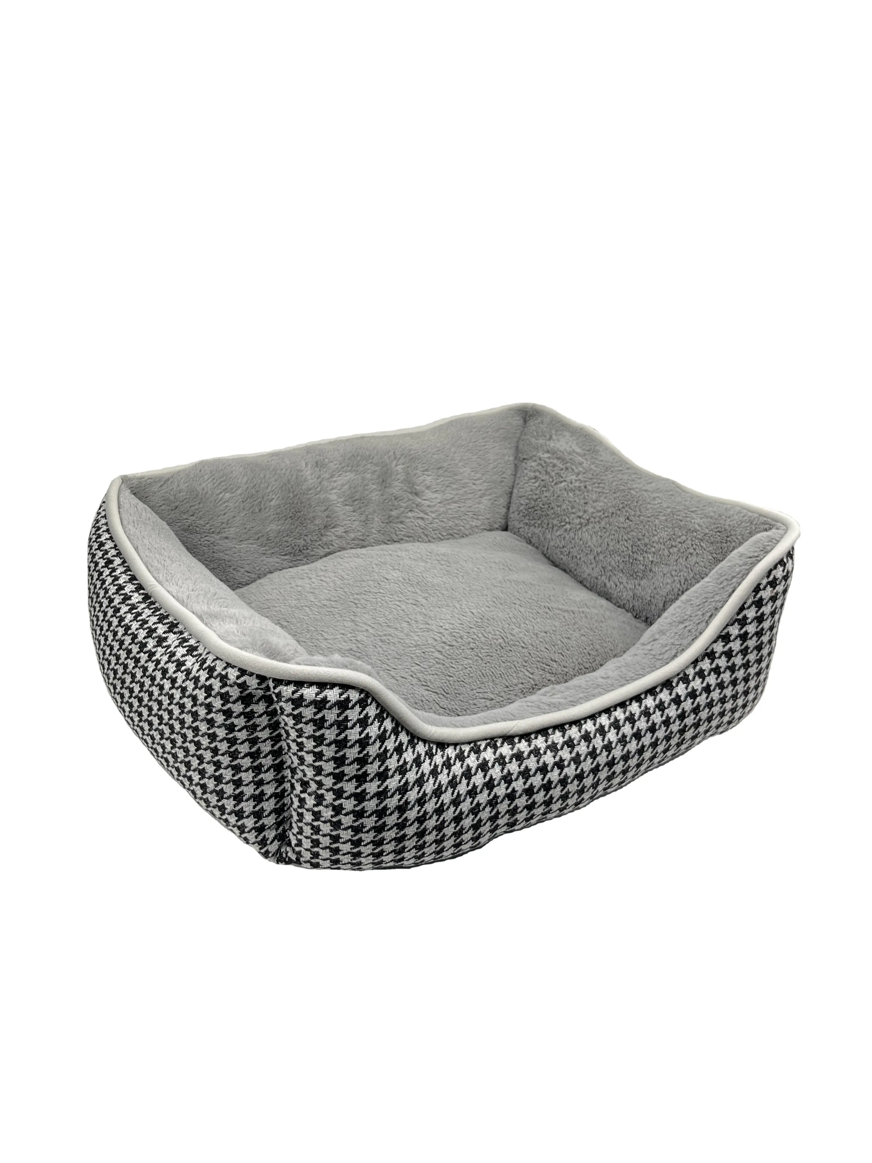 Cama personalizada de gato e cachorro em cachorro, cama lavável, alta qualidade, removível, para inverno