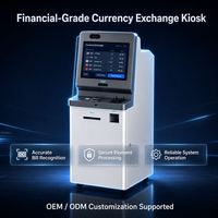 Cajero Automático de Cambio de Divisas, Quiosco de Cambio de Divisas OEM, Máquina de Autoservicio para Cambio de Dinero, Solo Hardware, 15 Años de Experiencia en Fábrica