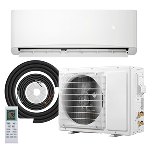 Climatiseur Inverter mural 12000 BTU, pompe à chaleur, pour maison, avec fonction de refroidissement et de chauffage - Product Image 1