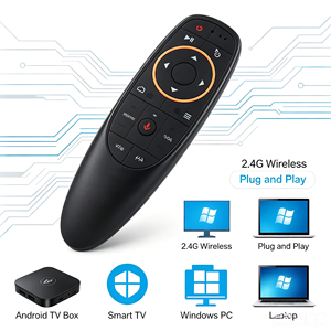 G10S 2.4G Wireless Air Mouse Voice <span class=keywords><strong>Remote</strong></span> dengan Giroskop untuk Android TV Box, Smart TV, Windows PC, <span class=keywords><strong>Laptop</strong></span> - Product Image 3