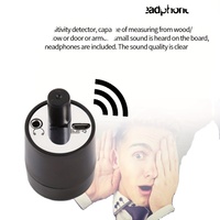Détecteur d'Écoute pour Ingénieurs : Microphone Mural Haute Sensibilité pour la Détection de Fuites d'Eau et d'Huile avec Casque pour Réparation et Écoute Vocale