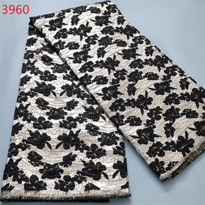 3960 Chine usine prix de gros <span class=keywords><strong>brocart</strong></span> Jacquard <span class=keywords><strong>rose</strong></span> couleur dentelle <span class=keywords><strong>tissu</strong></span> pour les femmes nigérianes soirée robe porter - Product Image 1
