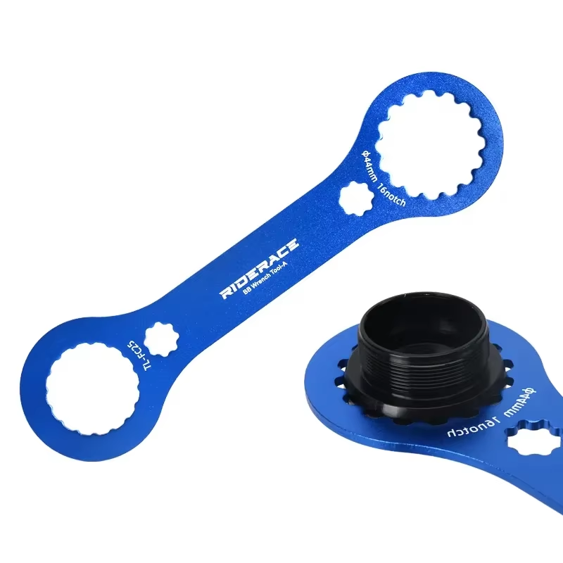 RIDERACE自転車DUBボトムブラケットレンチ44/46mm 16 24ノッチ