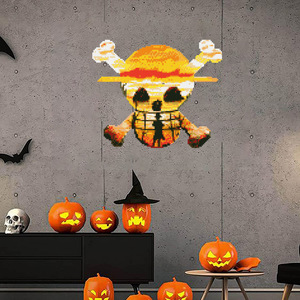 Adesivi Murali Anime <span class=keywords><strong>One</strong></span> <span class=keywords><strong>Piece</strong></span> Fai-da-Te, Decorazioni Cartoon per Bambini, Pittura Diamantata Fatta a Mano - Product Image 5