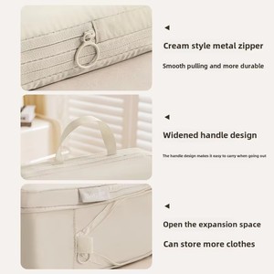 Sacs de rangement de compression pour valises de grande capacité, séparateurs de valises d'<span class=keywords><strong>extérieur</strong></span>, cubes de rangement pour bagages, organisateurs de voyage pour accessoires de voyage - Product Image 4