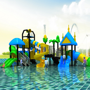 CE ISO Certified Outdoor Playground <b>Slide</b> Kids Equipment LLDPE <b>Plastic</b> Galvanized Steel Toddler Play Set - Product Image 2