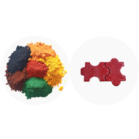 Ciment colorant pour briques, couleur de ciment, oxyde de fer, pigment d'oxygène