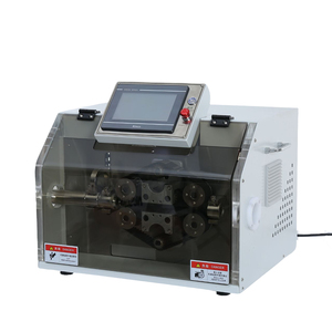 Máquina Cortadora de Tubos Corrugados de Alta Precisión con Pantalla Táctil PLC, Función de Pelado, Velocidad de Corte de 60/min - Product Image 1