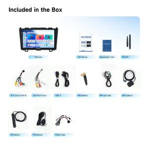 Radio de Coche Dasaita, Estéreo, Carplay, Pantalla Android, Navegación, Reproductor de DVD, Unidad Principal de Audio Multimedia para Honda <span class=keywords><strong>CRV</strong></span> 07-11 - Product Image 5