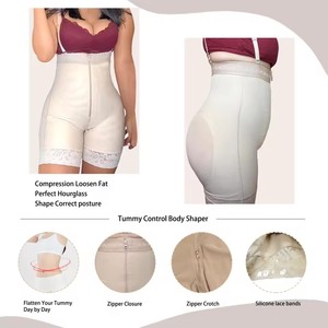 Nueva Faja Colombiana Original 2026 con Cierre y Ganchos para Abdomen Plano, Moldeadora Postquirúrgica BBL, Reductora de Abdomen - Product Image 3