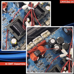 Brasiliano <span class=keywords><strong>1</strong></span> Ohm 3K amplificatore per Subwoofer auto gamma completa RMS 3000W classe D picco 6000W SPL amplificatore monoblocco per bassi forti - Product Image 5
