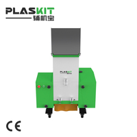 Broyeur de plastique insonorisé puissant certifié CE, haute sécurité, anti-blocage, avec composants Schneider Electric pour un fonctionnement automatique