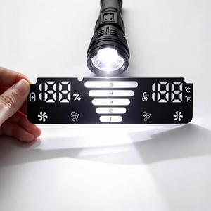 แผงสวิตช์สัมผัสแบบกำหนดเองของ OEM ป้ายชื่อด้านหน้าแบบสัมผัสสำหรับสัตว์เลี้ยง  แผ่นปิดด้านหน้าแบบมีกาวในตัว - Product Image 4