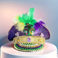 Chapeau de Capitaine Steampunk à Strass à Faible MOQ, Chapeau de Pirate avec Logo Personnalisé, Idéal pour la Fête des Ballons à Air Chaud et la Patrouille du Lever du Soleil