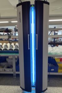 <span class=keywords><strong>Lampe</strong></span> de photothérapie UVB à bande étroite Kn-4004 pour le corps entier, traitement du vitiligo, 311 nm - Product Image 4