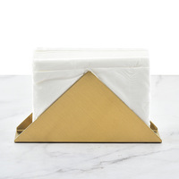 Porte-mouchoirs élégant en acier inoxydable de qualité supérieure, porte-mouchoirs en acier inoxydable pour restaurant, accessoire de bar pour mariage, boîtes à mouchoirs