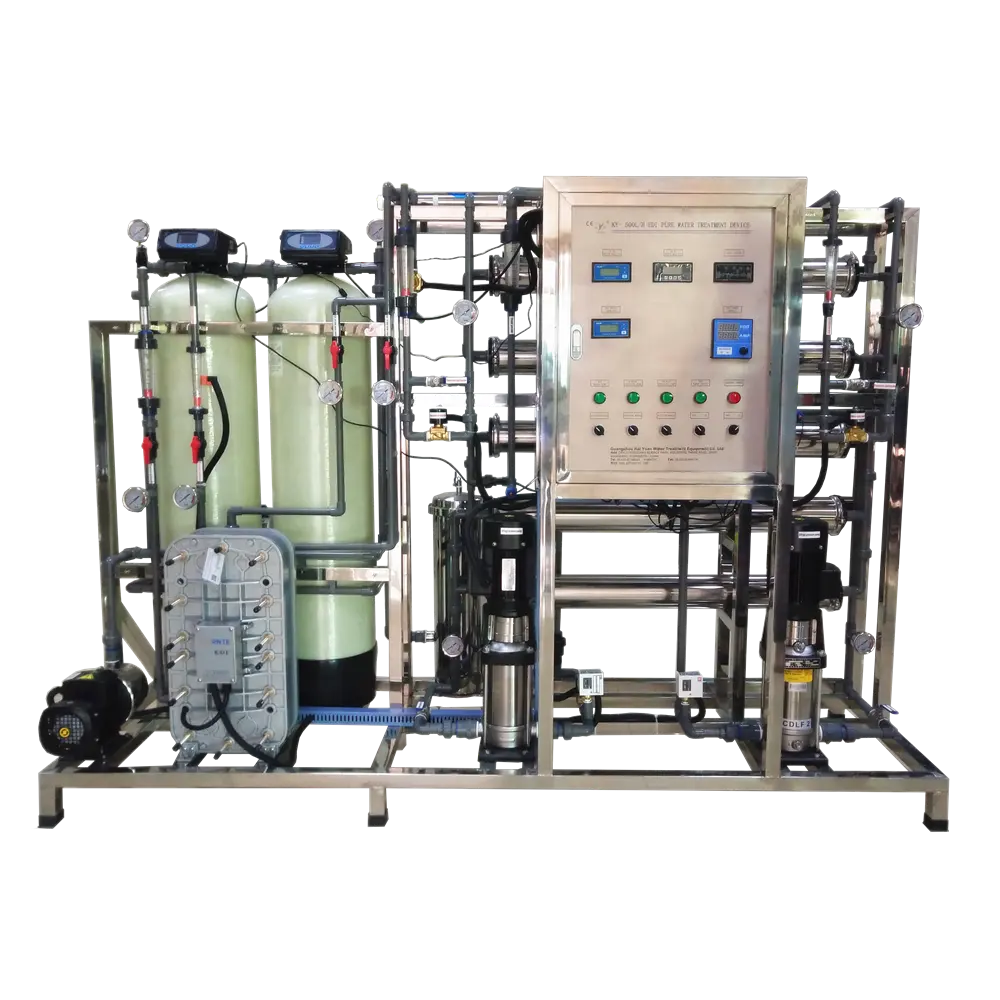 Фабричная цена, двухступенчатая установка для очистки воды л/ч RO с системой EDI, очиститель чистой воды для лаборатории