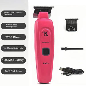 Cortadora de <span class=keywords><strong>Pelo</strong></span> Profesional para Barberos, Cortadora de <span class=keywords><strong>Pelo</strong></span> Inalámbrica Recargable, Recortadora de Precisión, Máquina Cortadora de <span class=keywords><strong>Pelo</strong></span> - Product Image 2