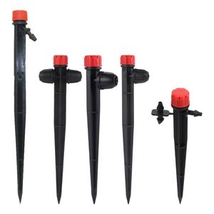 Adjustable Plastic 360 Gear Drive Flood Bubbler Sprayer with Spiker Full Circle Garden Farm <b>Irrigation</b> <b>Sprinkler</b> System - Product Image 1