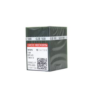 GROZ-BECKERT Titane DPX5 résistant à la Chaleur <span class=keywords><strong>isolation</strong></span> thermique aiguille Boutonnière Boîtier DP * 5 <span class=keywords><strong>double</strong></span> aiguille machine à coudre aiguille - Product Image 1