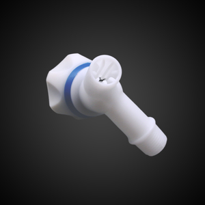 YUNSU Outdoor Plastic <b>Tap</b> Dual Outlet White Water <b>Valve</b> Replacement Part Minimalist Design - Product Image 3