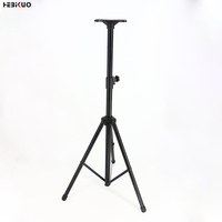 Support de haut-parleur de sol HEBIKUO Y-501 à paroi tubulaire épaissie, support universel réglable pour système audio surround