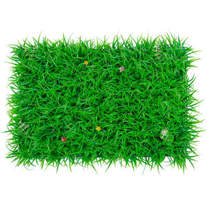 Panel de Plantas Artificiales de 40cmx60cm, Hojas de Alta Simulación, Decoración Verde para Colgar en Interiores - Product Image 5