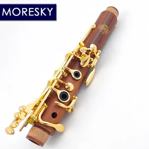 Clarinete MORESKY de Madera de Palisandro Plateada/Ebano con 17 Llaves en La Mopane MA68 - Product Image 5