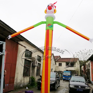 Muñeco Inflable Air Dancer de 12 Pies+ Multicolor, Accesorio Publicitario para Exteriores, con Bomba Eléctrica - Product Image 1